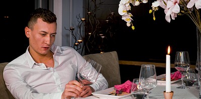 Tiffany Tatum and Charlie Dean in Lovely dinner from 