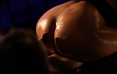 Steve Q and Brittany Bardot in Oil me Up 3 from 