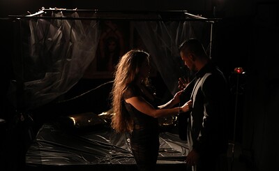 Angelo Godshack and Tiffany Doll in PAPARAZZI 2 from 