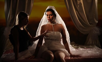 Candy Alexa and Kira Queen in Before the Wedding 2 from 