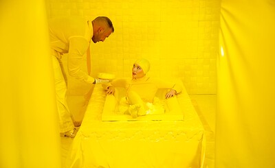 Emilio Ardana and Mimi Cica in Colors of Sin - Yellow from 