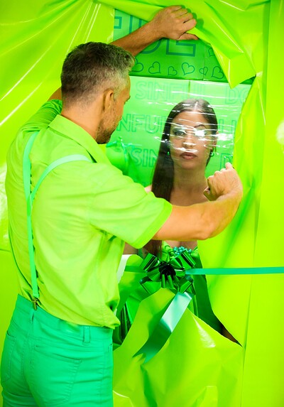 Angelica Heart and Lutro Maestro in Colors of Sin - Green from 
