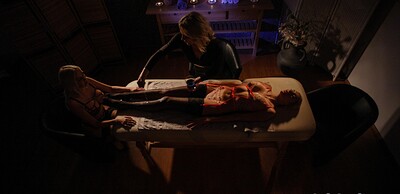 Brittany Bardot and Amber Jayne in The Randy Writer 1 from 