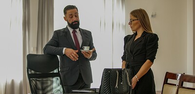 Eveline Dellai and Mugur in Learn the Ropes 2 from 