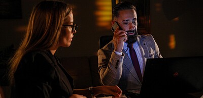Eveline Dellai and Mugur in Learn the Ropes 2 from 