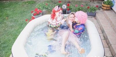 Lenina Crowne and Karina King in Gotcha! part 2 from 