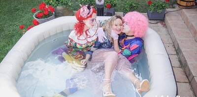 Lenina Crowne and Karina King in Gotcha! part 2 from 