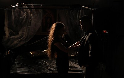 Angelo Godshack and Tiffany Doll in PAPARAZZI 2 from 