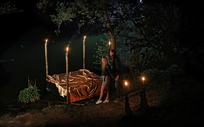 Jenny Wild and Stanley Johnson in Fairytale Garden 2 from 