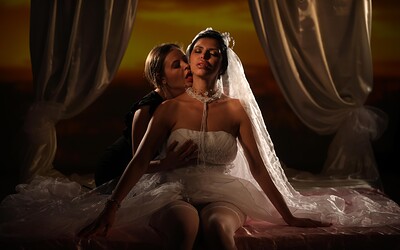 Kira Queen and Candy Alexa in Before the Wedding 2 from 