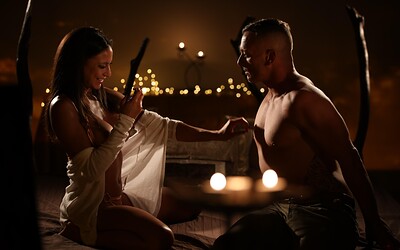 Dorian Del Isla and Cassie Del Isla in Swinging Below Deck 1 from 