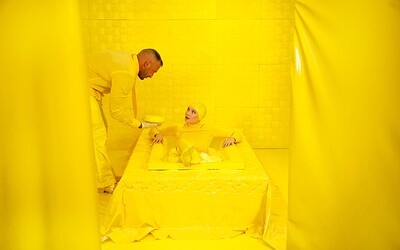 Emilio Ardana and Mimi Cica in Colors of Sin - Yellow from 