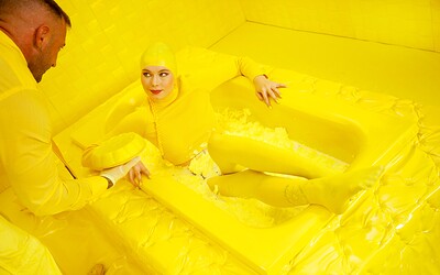 Emilio Ardana and Mimi Cica in Colors of Sin - Yellow from 