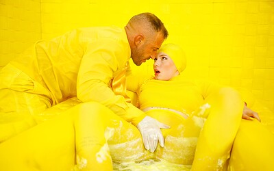 Emilio Ardana and Mimi Cica in Colors of Sin - Yellow from 