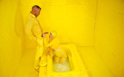 Emilio Ardana and Mimi Cica in Colors of Sin - Yellow from 