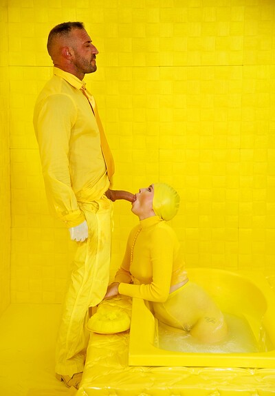 Emilio Ardana and Mimi Cica in Colors of Sin - Yellow from 