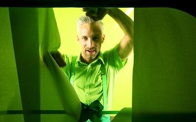 Lutro Maestro and Angelica Heart in Colors of Sin - Green from 