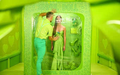 Lutro Maestro and Angelica Heart in Colors of Sin - Green from 