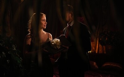 Kiara Lord and Erik Everhard in Redhead's Calling 3 from