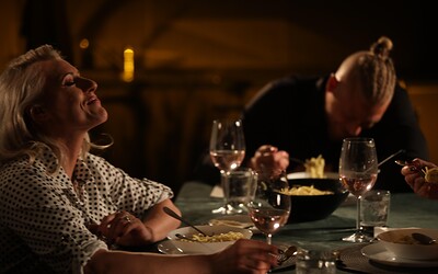 Jaxson Wolfe and Aubrey Black in Aubrey for Dinner 2 from 
