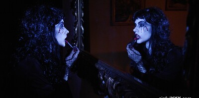 Anna de Ville and Amber Jayne in The Book of Spells 1 from 