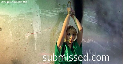 Aika May in Aika May bound cleavegagged stripped vibed from 