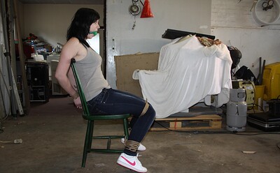 Julia Parker in Julia Chair-tied Ballgagged from 