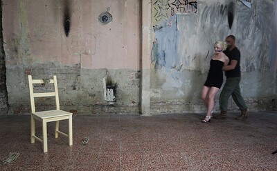 Lovita Fate in Lovita Fate struggling for help from 