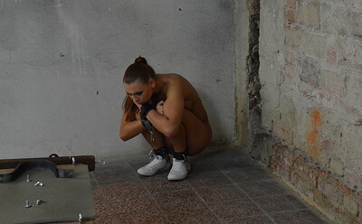 Ornella Morgan in Morgan hardcore fucked while chained from 