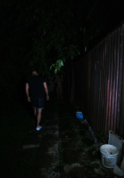 Katy Sky in Katy Sky struggling in the dark from 