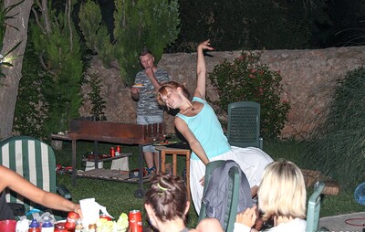 Nikki M in BBQ party ends up fucking at the pool from 