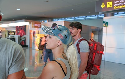 Wendy Moon and Mea Melone in Arriving at destination crazy from 