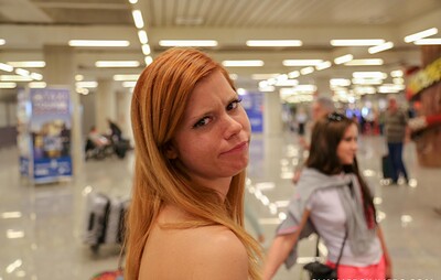 Wendy Moon and Mea Melone in Arriving at destination crazy from 