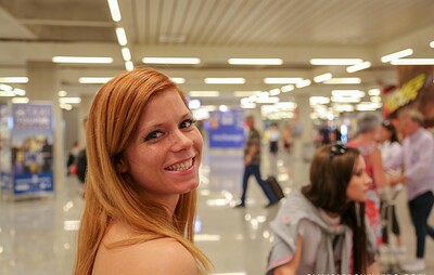 Wendy Moon and Mea Melone in Arriving at destination crazy from 