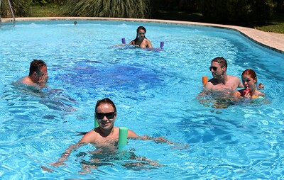 Mea Melone and Amirah Adara in Fun by the pool from 
