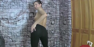 Sadie Holmes in Sadie Holmes Black Leggings SPH from 