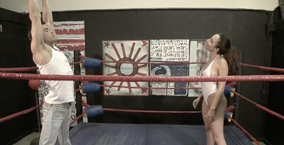 Lance Hart and Roxanne Rae in No Rules Wrestling With Roxanne Rae from 