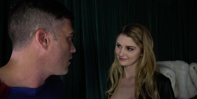 Lance Hart and Bunny Colby in Evil Bunny Colby VS Superman from 