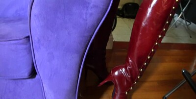 Tristan Sweet and Goddess Kyaa in Sissy Sitter Kyaa from 