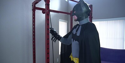 Pepper Hart and Pierce Paris in Pepper Hart Gets Batman's Balls from 
