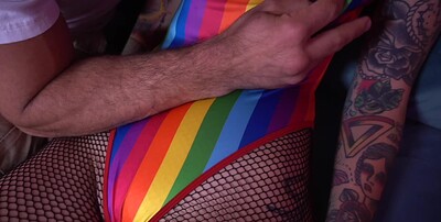 Rocky Emerson and Ricky Larkin in I’m Taking Your Balls, StepDad from 