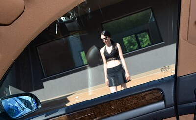  in Cheap street slut getting nasty for money from 