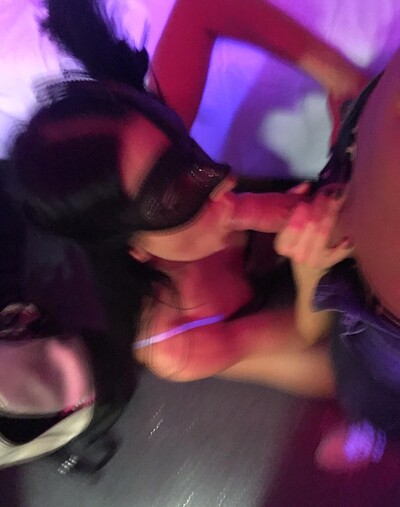  in Masked up whore bouncing on a hard cock from 