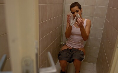 Rhianna Samuel and Jessica Koks in Toilet from 