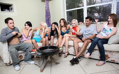 Nicole Roberts and Lizzy James in Teen Roulette from 
