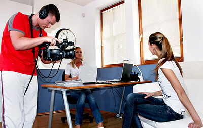 Silvia Saint and Katy Jay in Casting #01 Katy Jay, Scene #01 from 