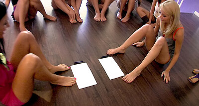 Sammie Rhodes and Sinn Sage in Party Of Feet #02, Scene #02 from 