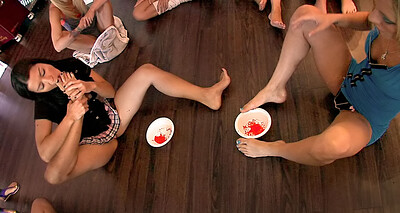 Sammie Rhodes and Sinn Sage in Party Of Feet #02, Scene #02 from 