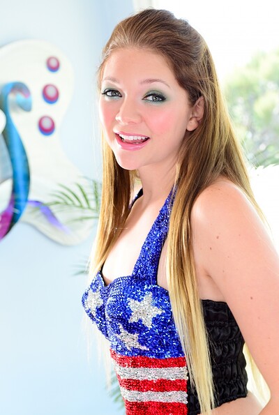 Jessie Andrews and Vin Deacon in Miss Teen Strap America, Scene #02 from 