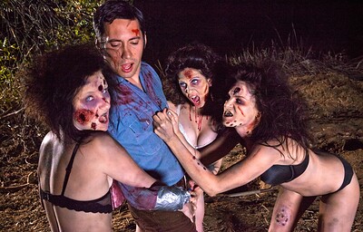 Joanna Angel and Veruca James in Fucking The Evil Dead!, Scene #01 from 
